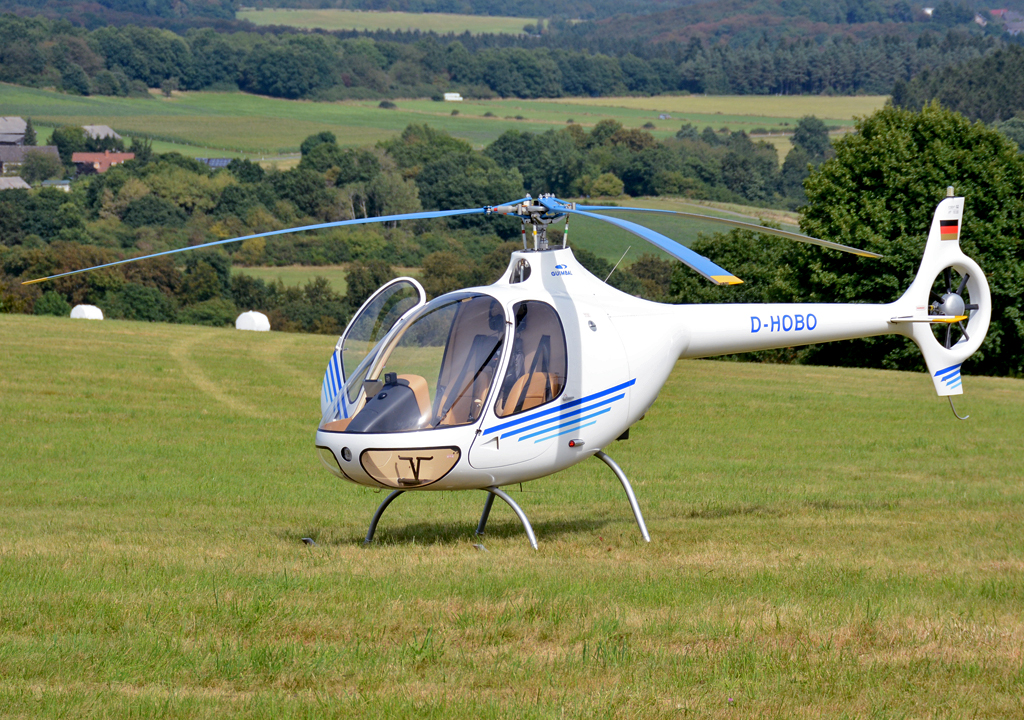 Guimbal Cabri G-2, D-HOBO in Wershofen - 03.09.2016
