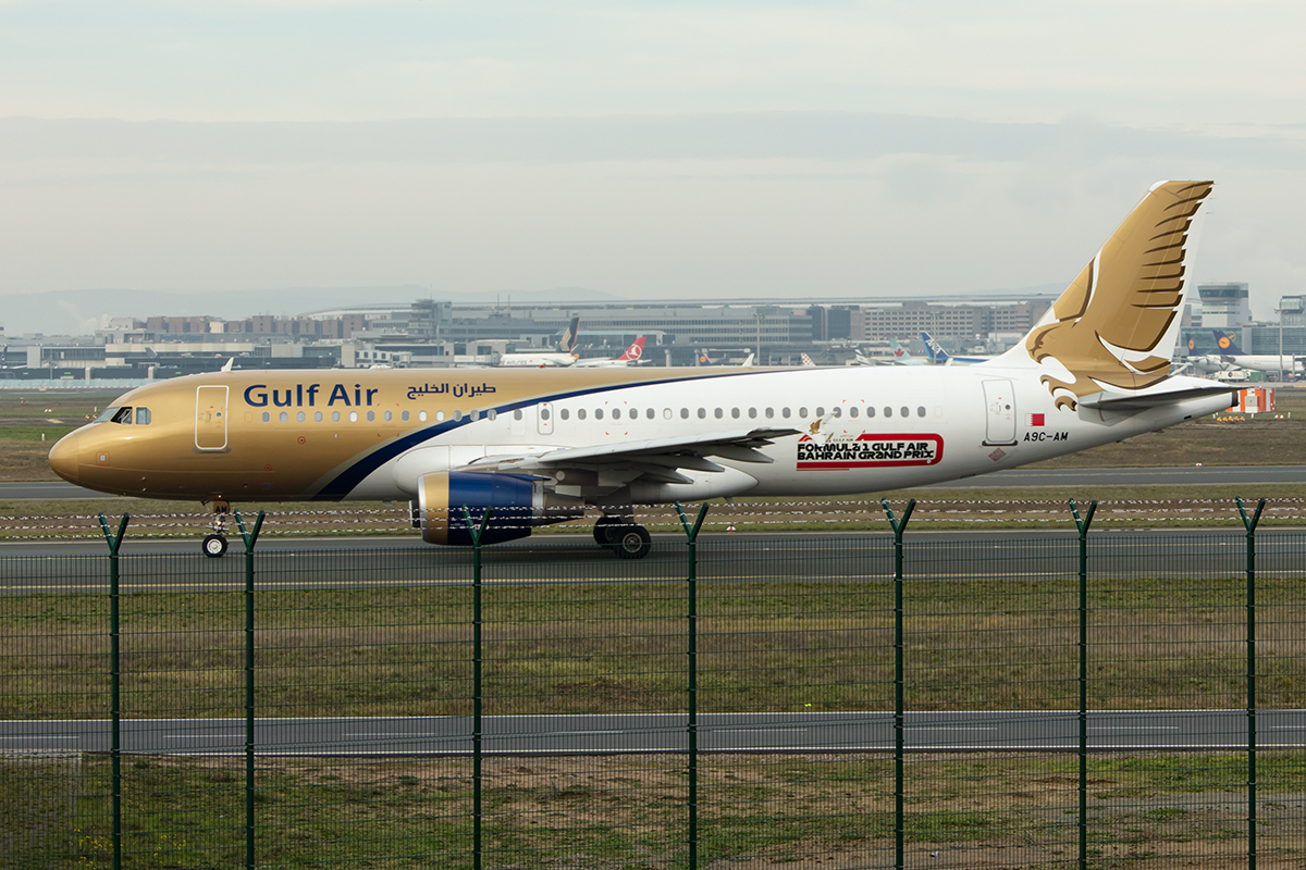 Gulf Air, A9C-AM, Airbus, A320-214, 24.11.2019, FRA, Frankfurt, Germany




