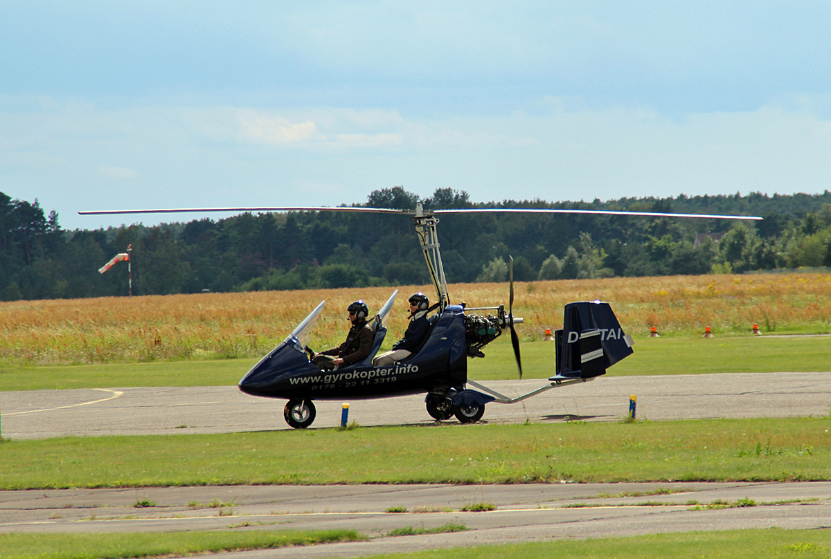 Gyrocopter, D-MTAI, Flugplatz Strausberg, 13.08.2017