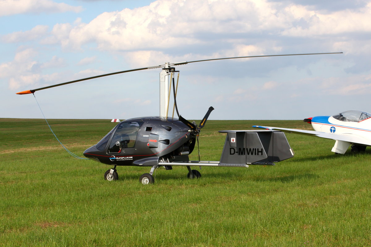 Gyrokopter Celier Aviation XENON , D-MWIH, Wershofen/Eifel (EDRV), 03.09.2016