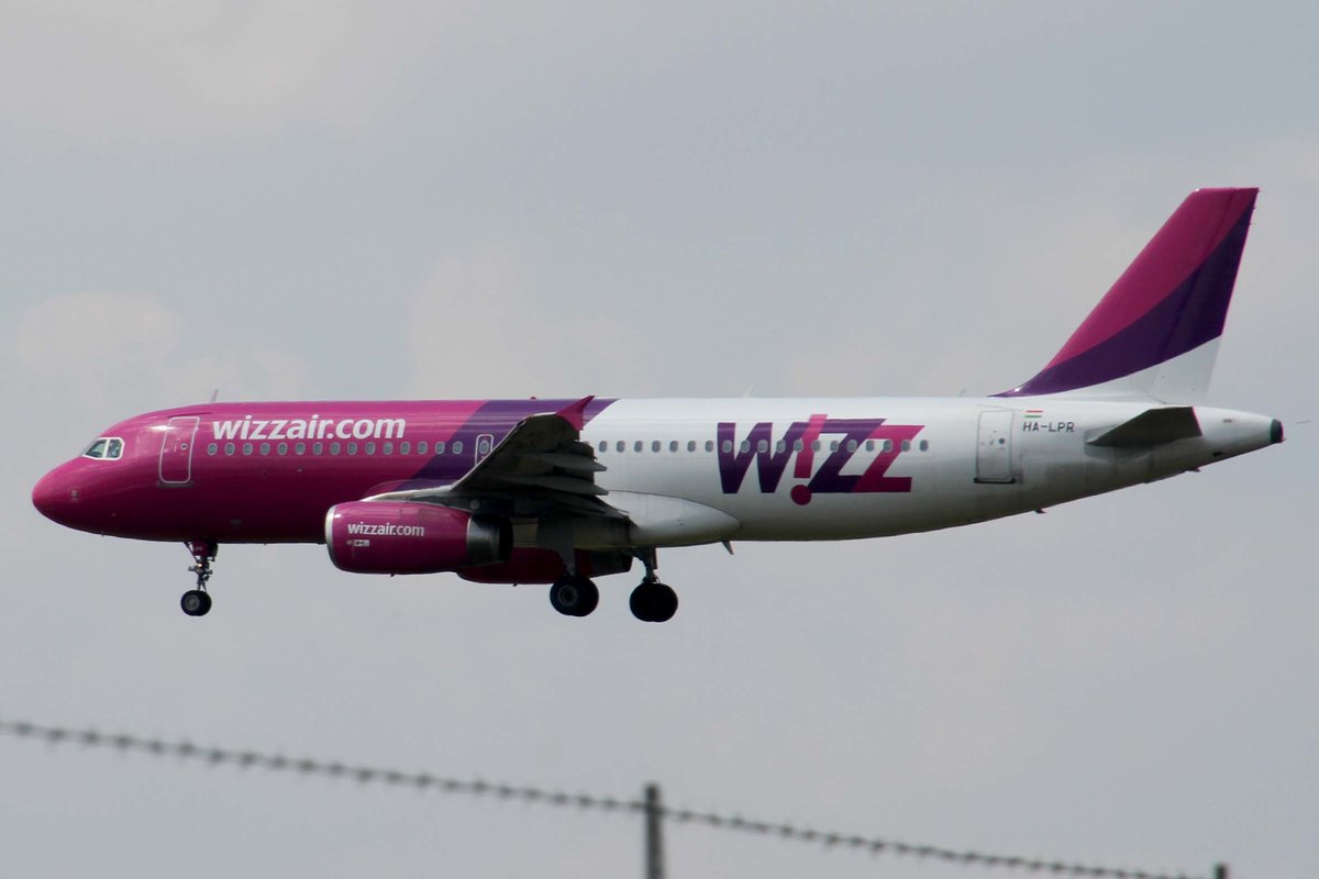 HA-LPR, Wizz Air, Airbus, A 320-232, 22.05.2019, EIN-ENEH, Eindhoven, Niederlande 