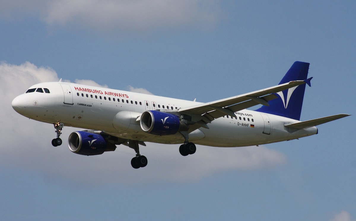 Hamburg Airways,D-AHHF,(c/n 888),Airbus A320-214,30.05.2014,HAM-EDDH,Hamburg,Germany