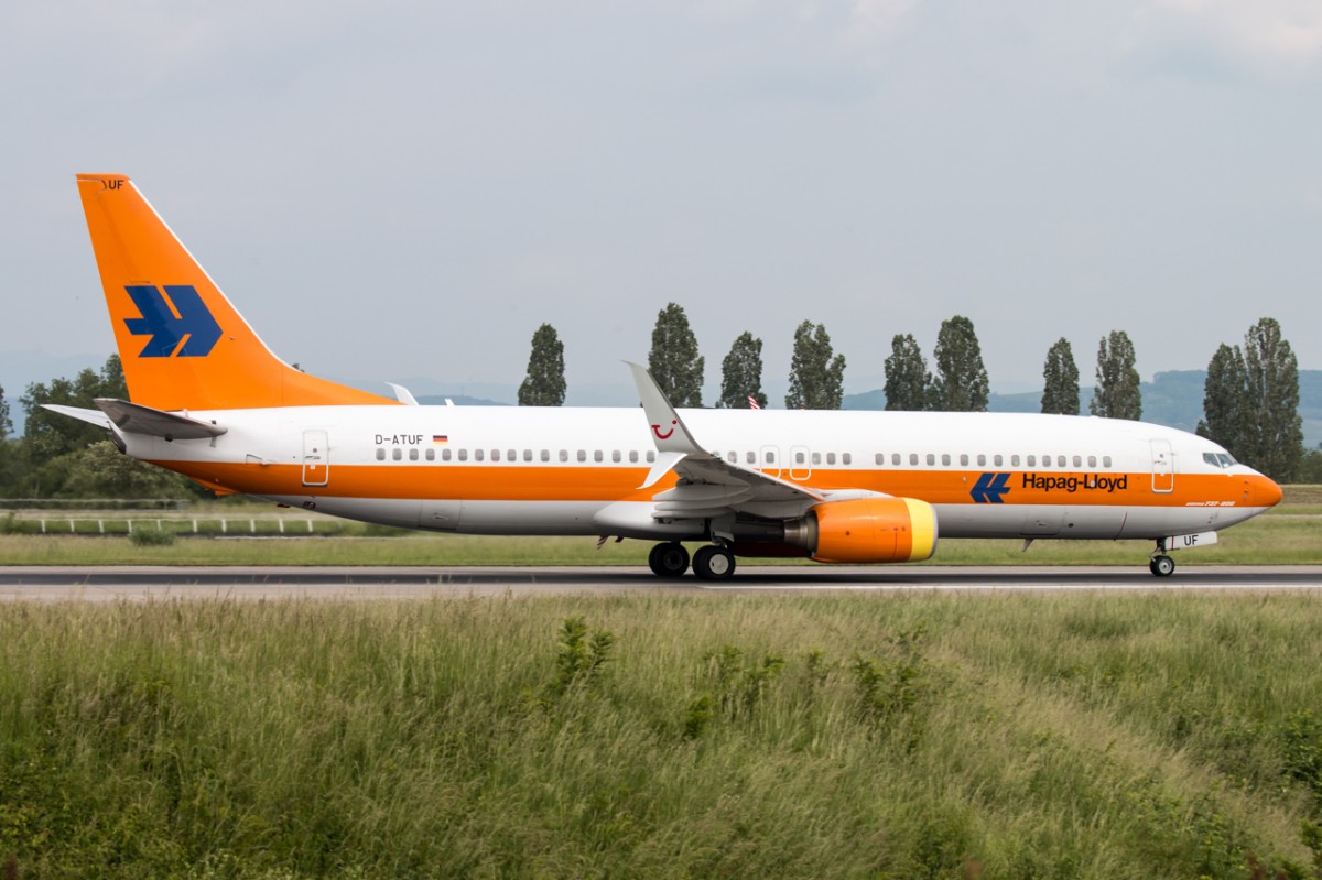 Happag-Lloyd , D-ATUF , Boeing 737-800 , EuroAirport , 16.05.2015