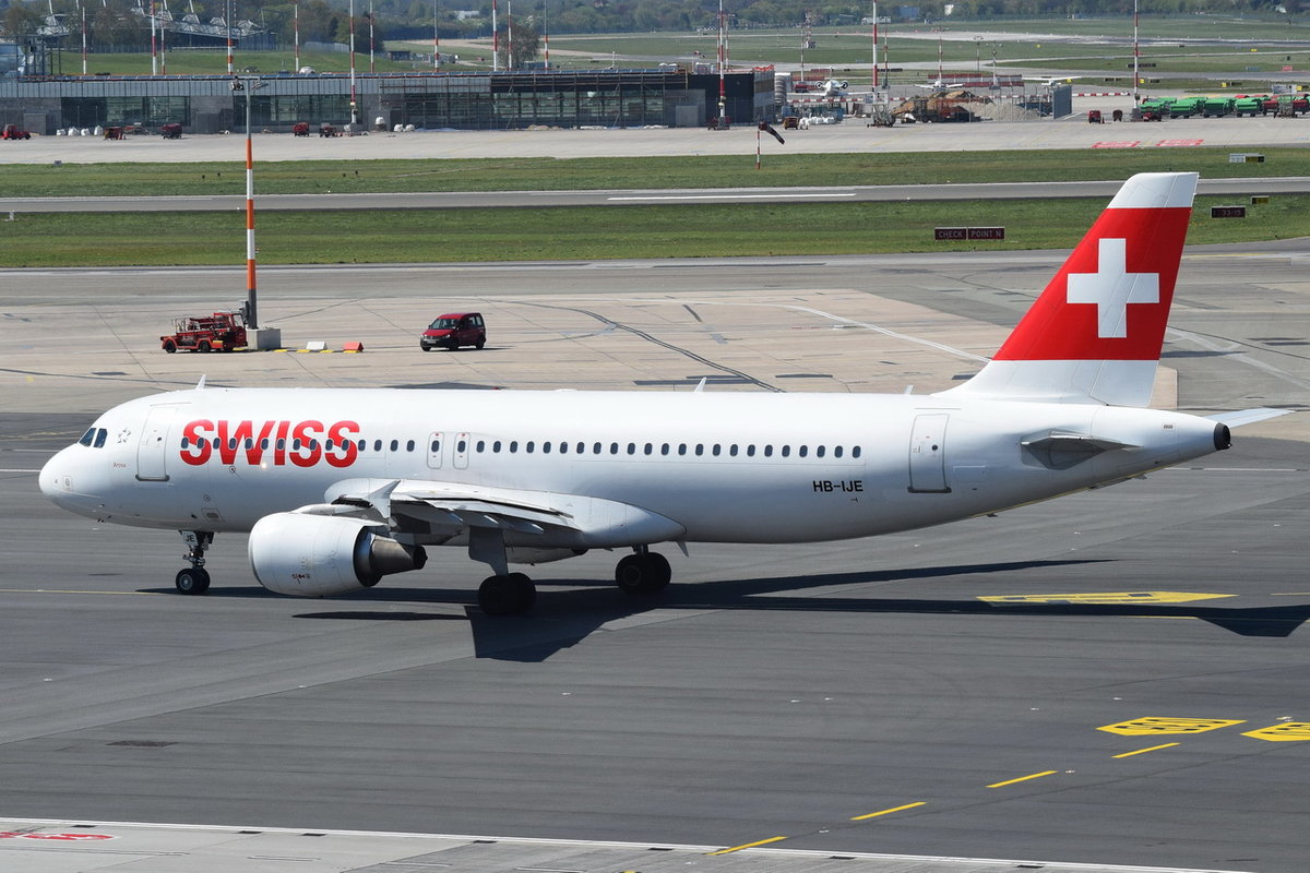 HB-IJE Swiss Airbus A320-214 , HAM , 21.04.2019