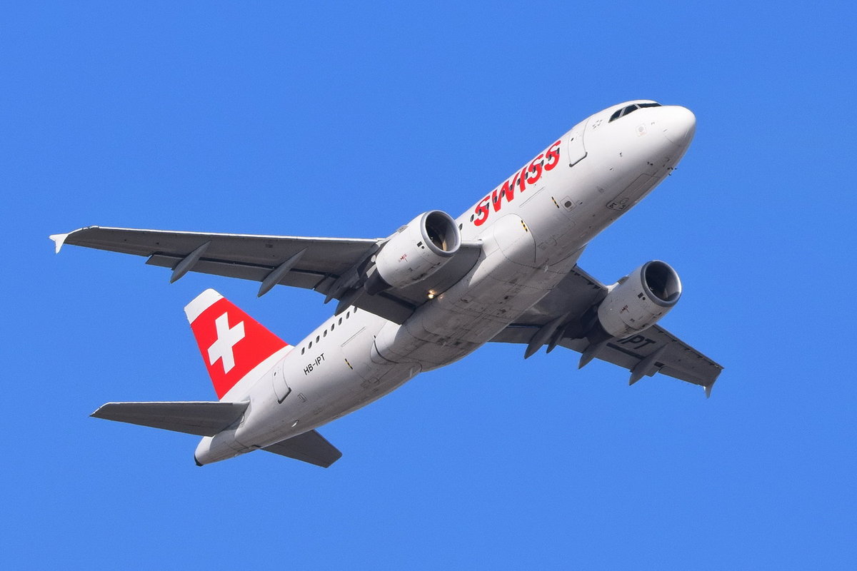 HB-IPT Swiss Airbus A319-112 , 29.03.2019 , MUC