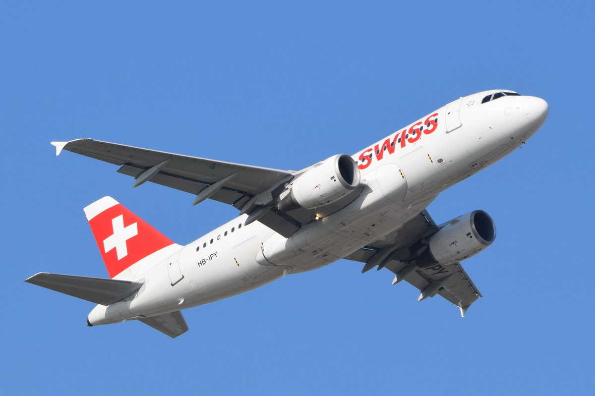 HB-IPY Swiss Airbus A319-112   , MUC , 16.10.2016