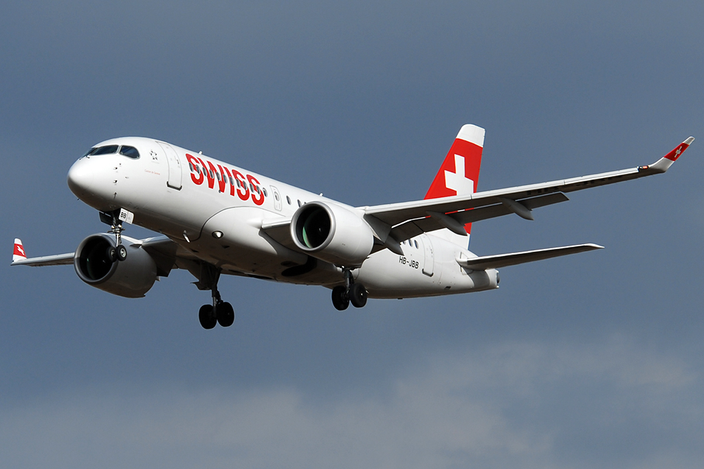 HB-JBB Bombardier BD-500 CSeries CS100 19.02.2017