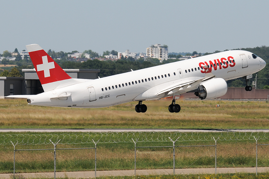 HB-JCC Bombardier CSeries CS100 29.06.2019