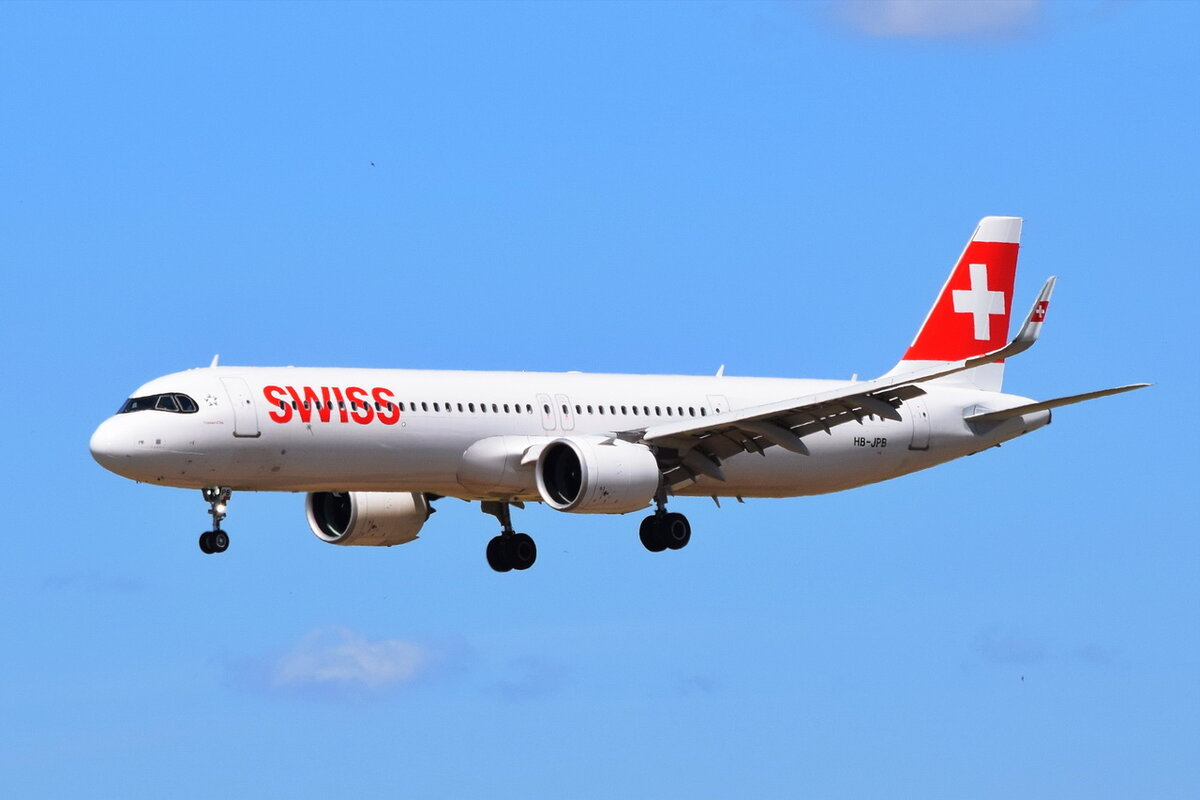 HB-JPB , Swiss , Airbus A321-271NX , 21.06.2022 , Berlin-Brandenburg  Willy Brandt  , BER , 