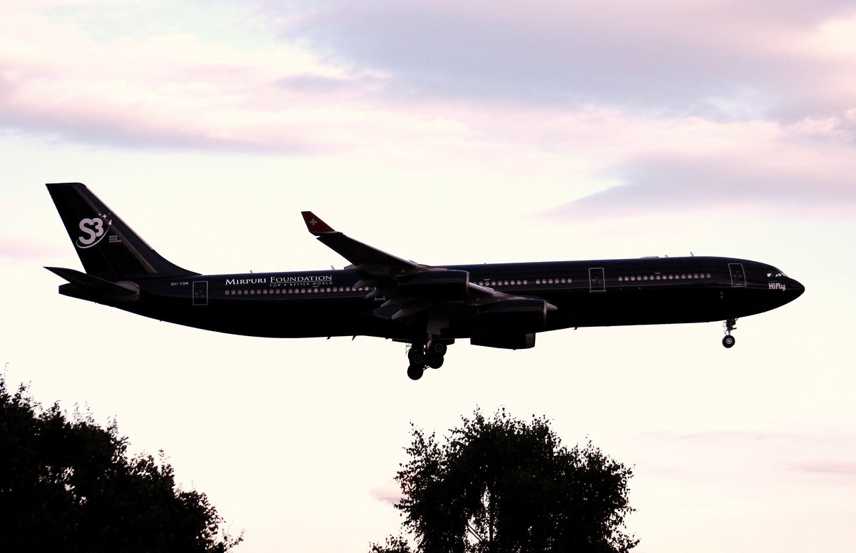 HiFly Malta, 9H-TQM, MSN 117,Airbus A 340-313X,30.07.2017, HAM-EDDH, Hamburg, Germany 