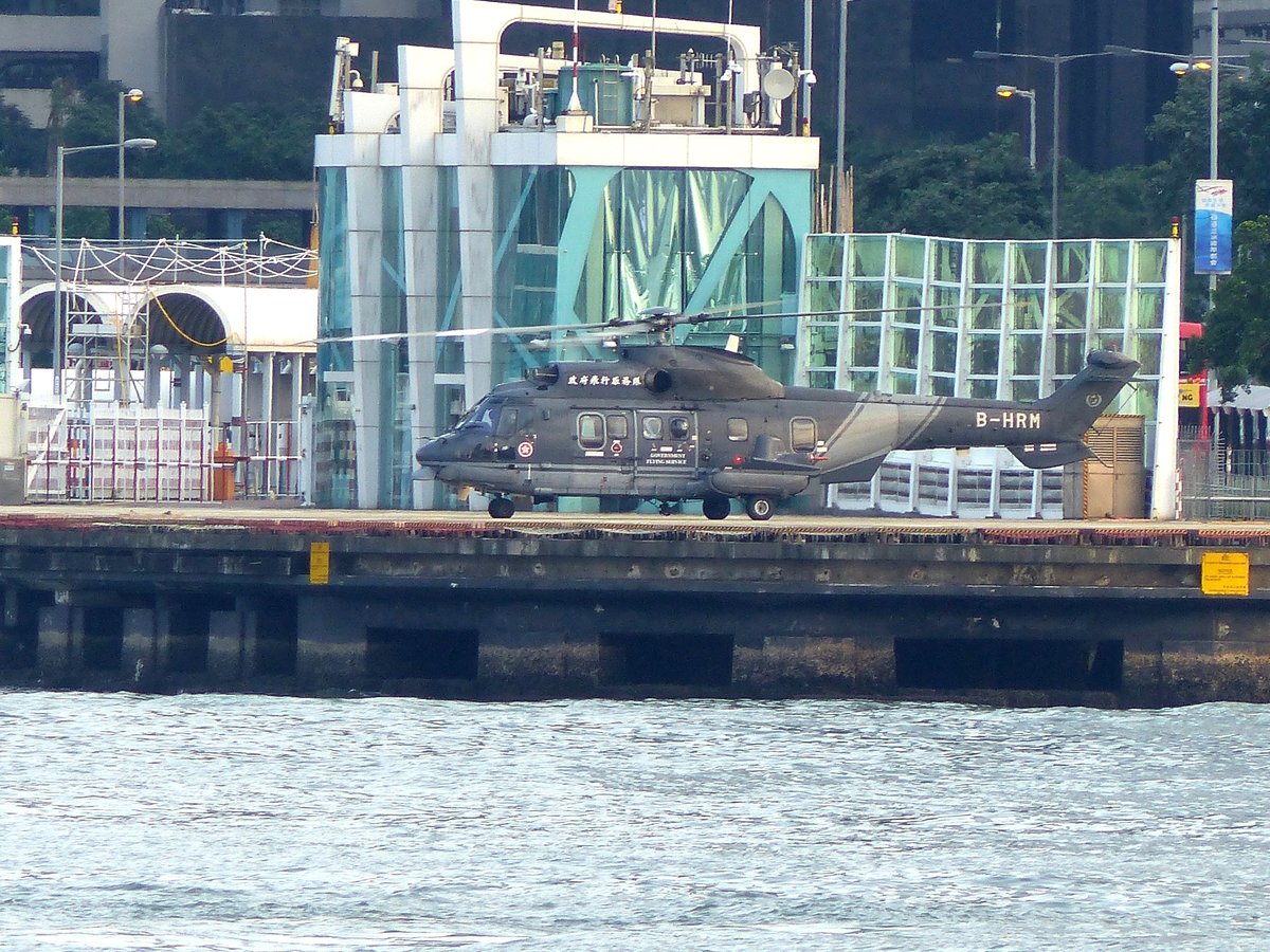 Hong Kong Governement, Eurocopter EC 332 L2 Super Puma, B-HRM in Hong Kong am 10.9.2019