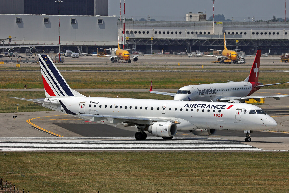 HOP!, F-HBLF, Embraer ERJ-190LR, msn: 19000158, 28.Juni 2026, MXP Milano Malpensa, Italy.