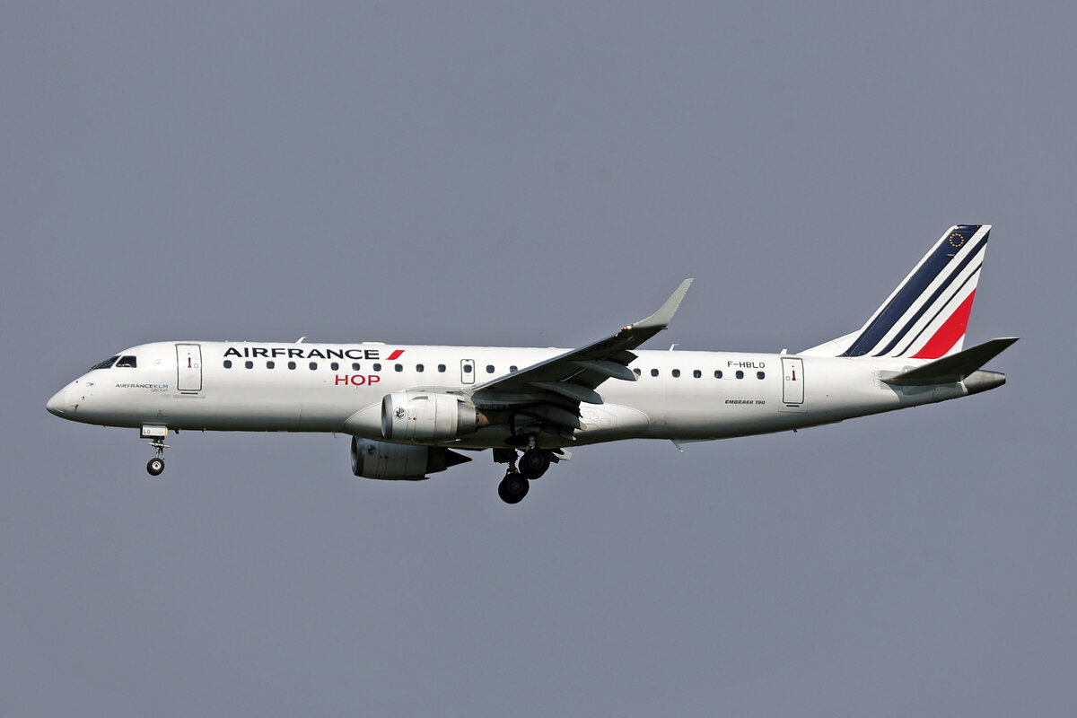 HOP!, F-HBLO, Embraer ERJ-190STD, msn: 19000770, 28.Juni 2026, MXP Milano Malpensa, Italy.