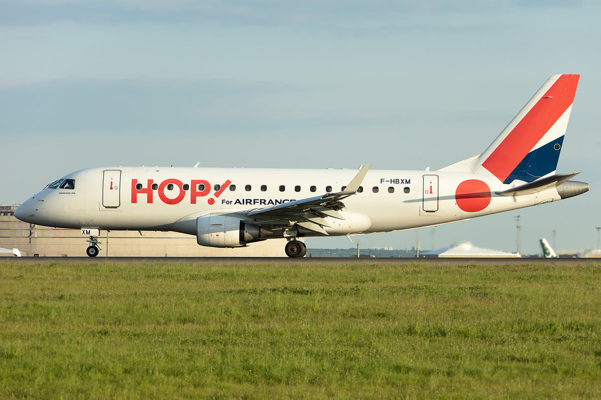 HOP!, F-HBXM, Embraer, ERJ-170, 12.05.2019, CDG, Paris, France


