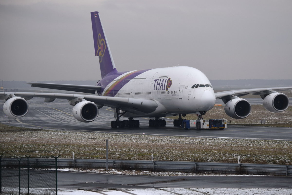 HS-TUB Thai Airways International Airbus A380-841 , FRA , 04.12.2017