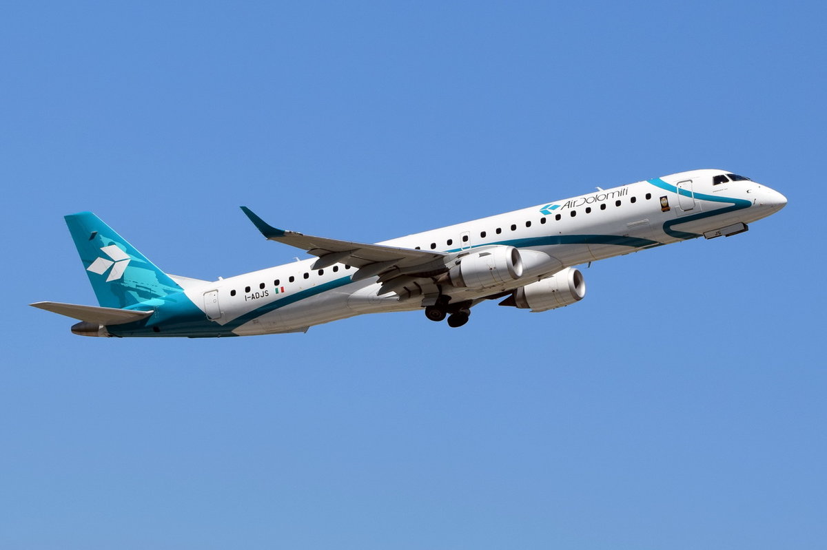 I-ADJS Air Dolomiti Embraer ERJ-195LR (ERJ-190-200 LR)  , MUC , 19.06.2017