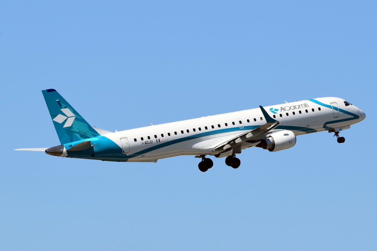 I-ADJU Air Dolomiti Embraer ERJ-195LR (ERJ-190-200 LR)  , MUC , 19.06.2017