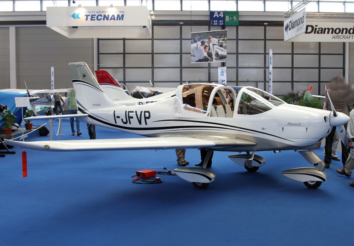 I-JFVP, Tecnam, P-2002 JF Sierra, 24.04.2013, Aero 2013 (EDNY-FDH), Friedrichshafen, Germany