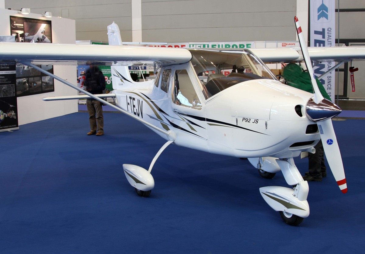 I-TEJV, Tecnam, P-92 JS Echo, 24.04.2013, Aero 2013 (EDNY-FDH), Friedrichshafen, Germany