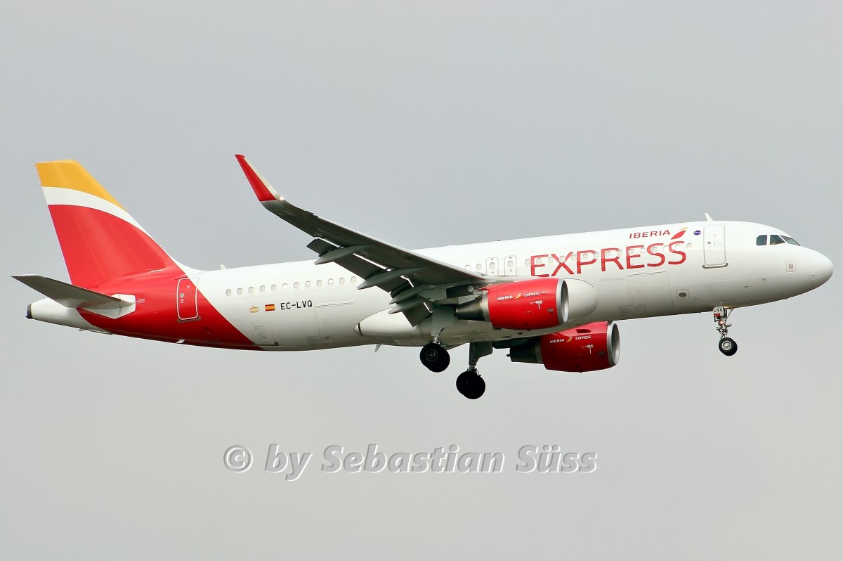 IB Express A320SL EC-LVQ @ DUS. 15.3.15