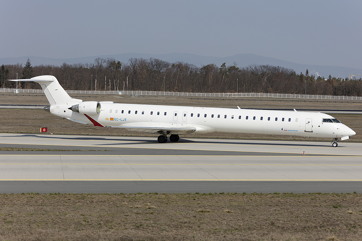 Iberia - Air Nostrum, EC-LJT, Bombardier, CRJ-1000, 31.03.2019, FRA, Frankfurt, Germany 


