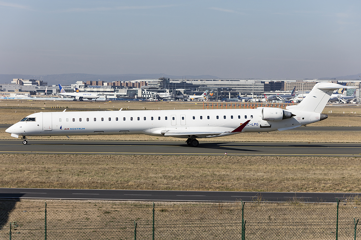 Iberia - Air Nostrum, EC-LPG, Bombardier, CRJ-1000, 14.10.2018, FRA, Frankfurt, Germany 




