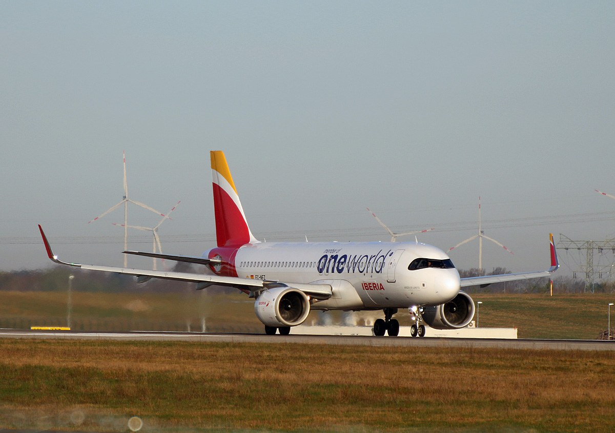 Iberia, Airbus A 320-251N, EC-HFZ, BER, 17.04.2022