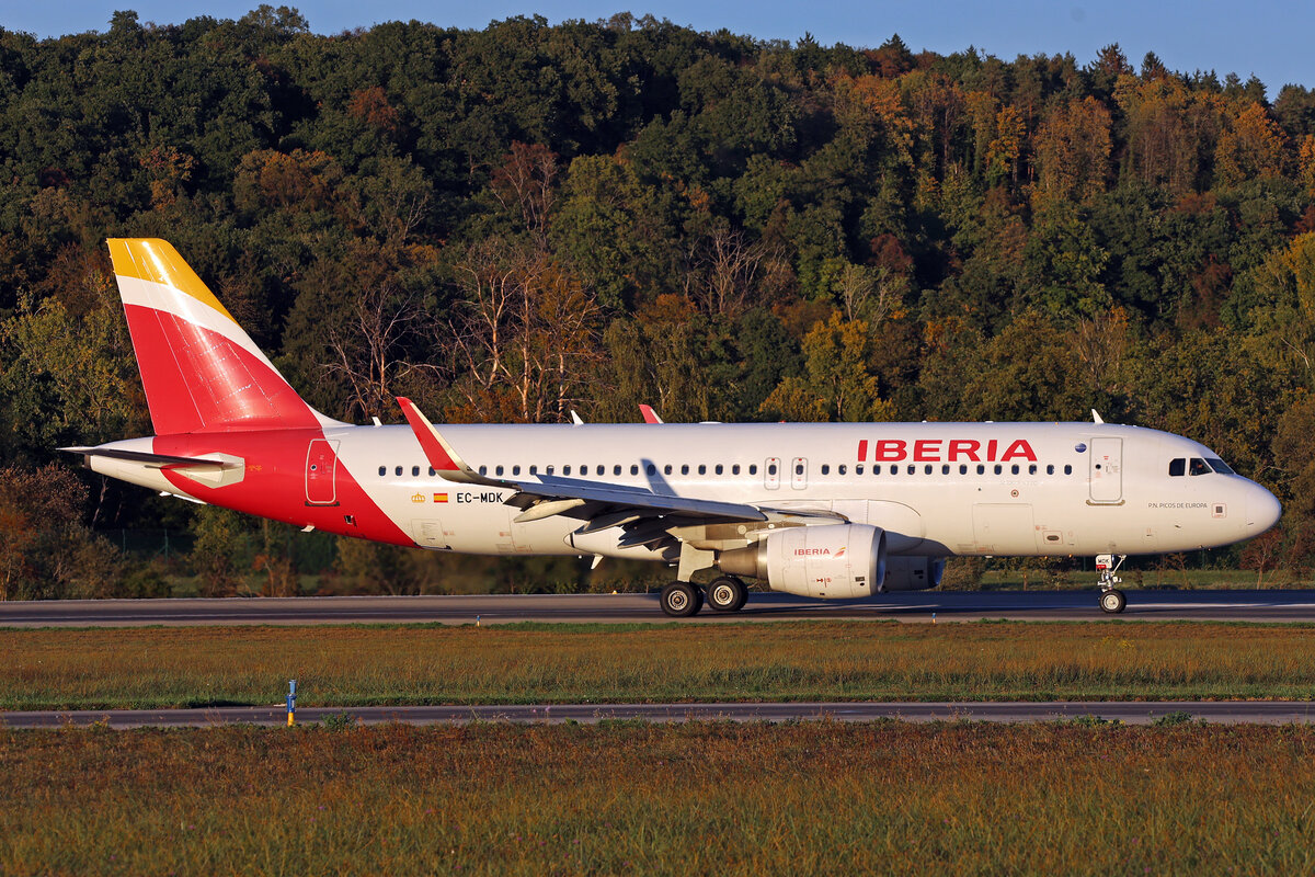 Iberia, EC-MDK, Airbus A320-214, msn: 6328,  P.N. Picos De Europa , 26.September 2026, ZRH Z�rich, Switzerland.