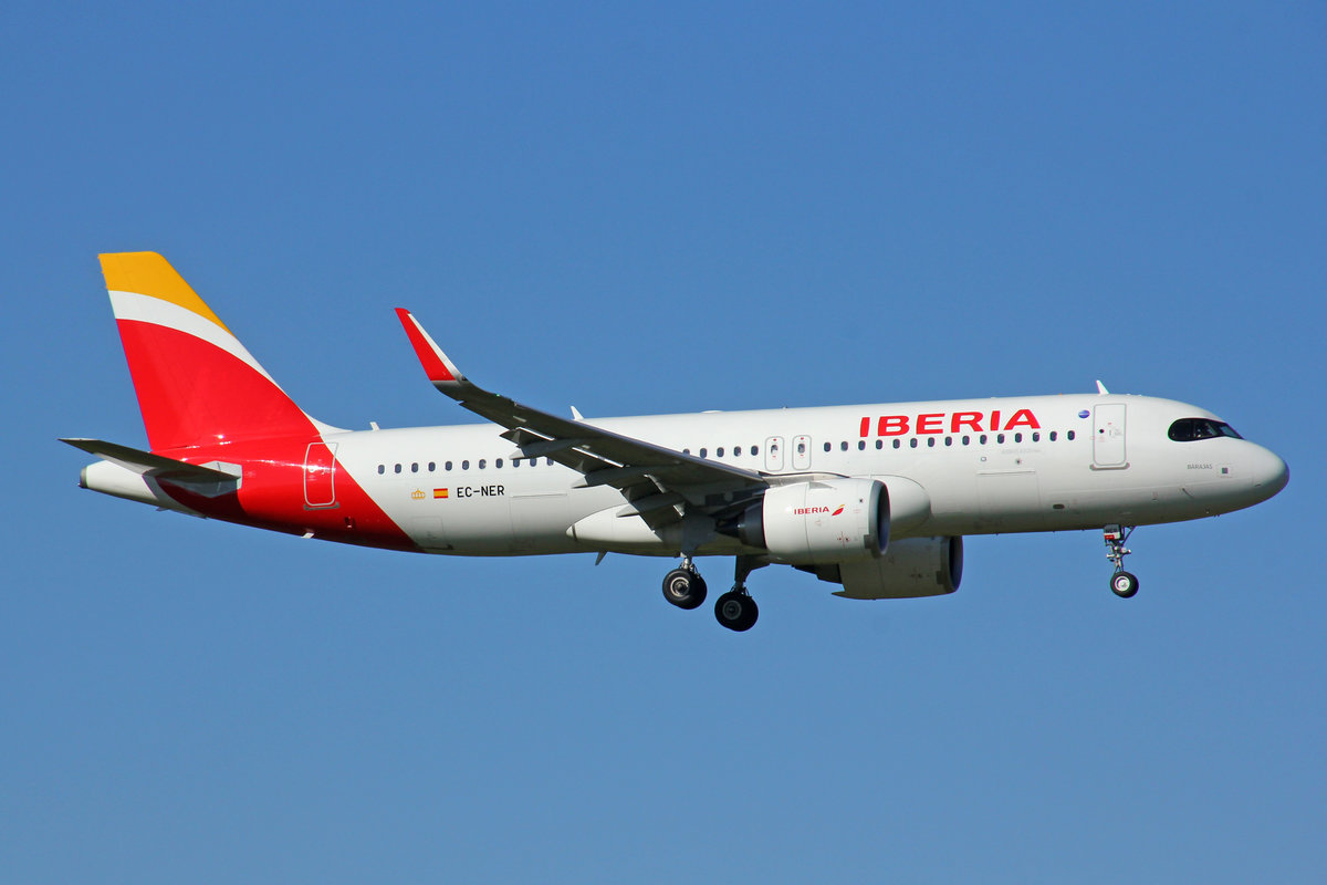 Iberia, EC-NER, Airbus A320-251N, msn: 8996, 27.Juli 2020, ZRH Zürich, Switzerland.