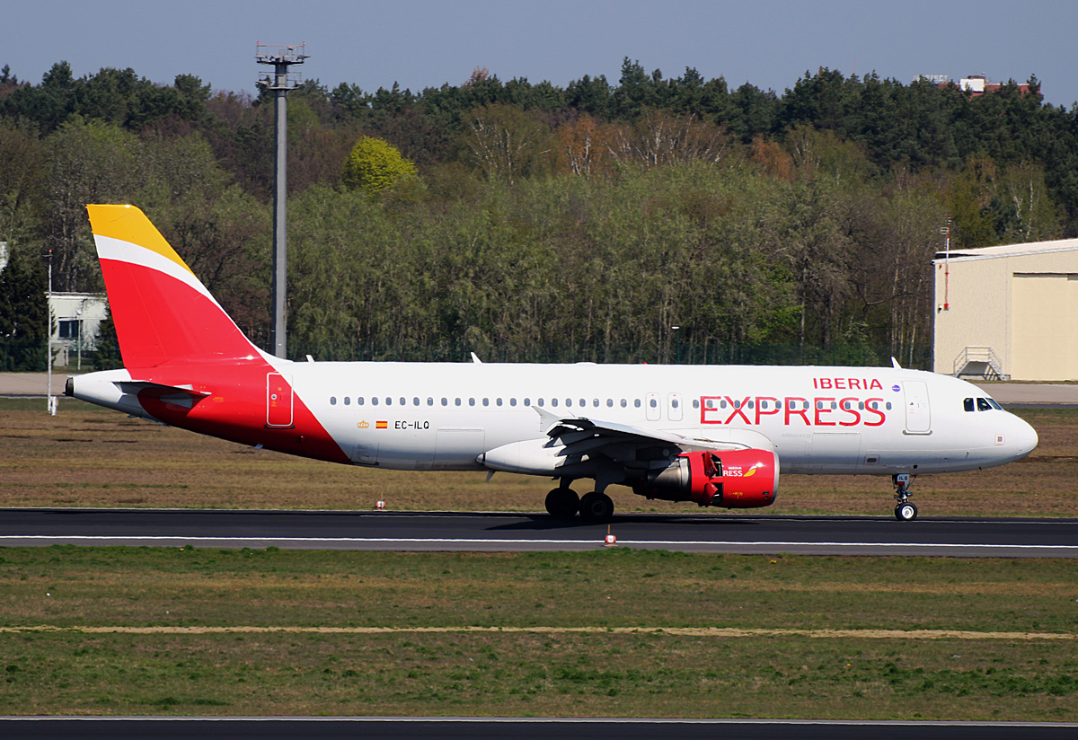 Iberia Express, Airbus A 320-214, EC-ILQ, TXL, 19.04.2019