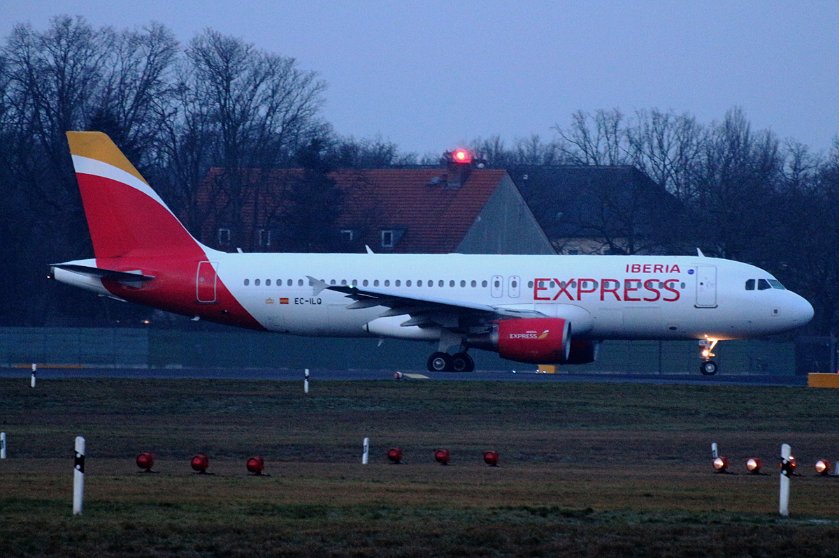 Iberia Express, Airbus A 320-214, EC-ILQ, TXL, 15.02.2020