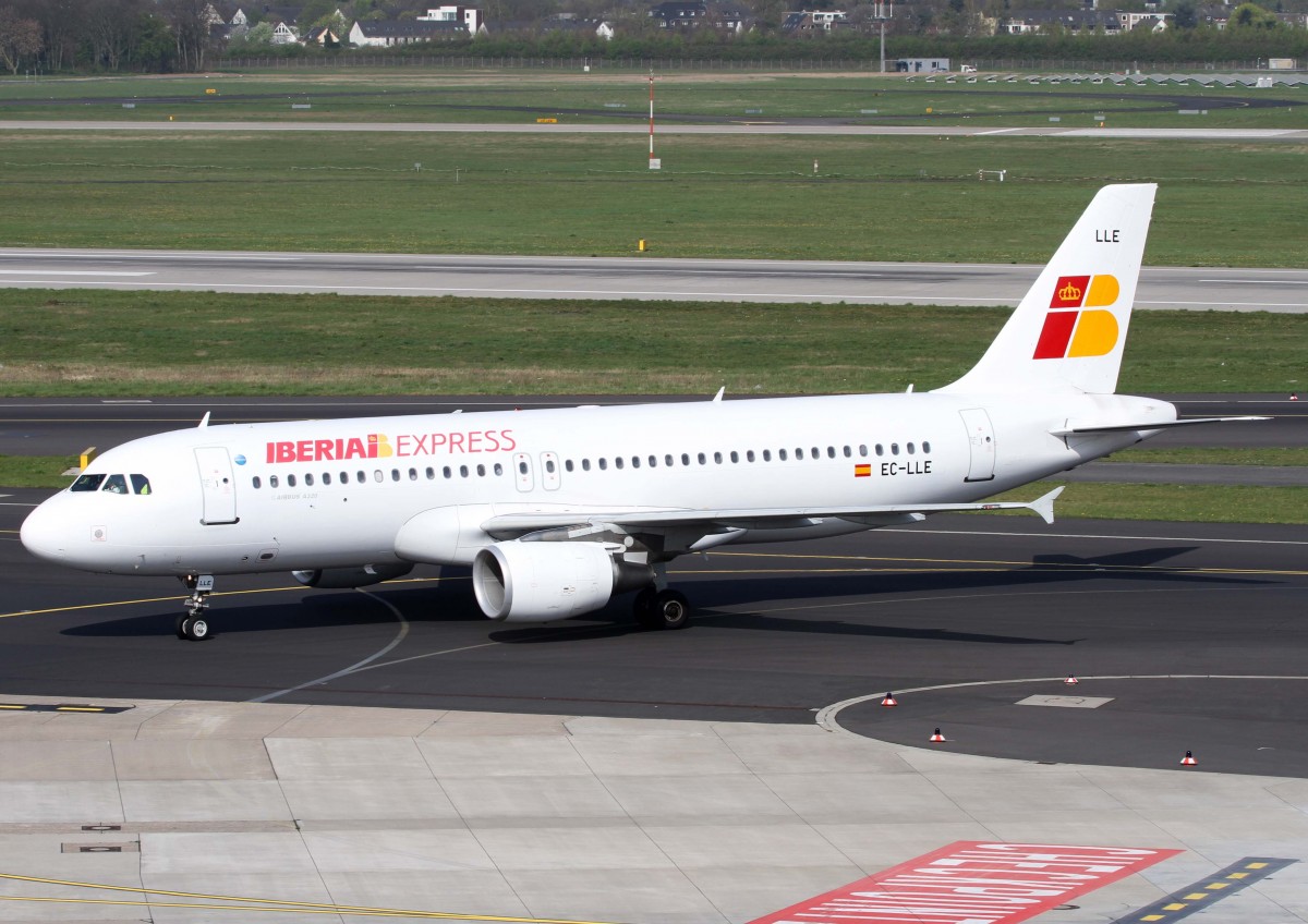 Iberia Express, EC-LLE, Airbus, A 320-200, 02.04.2014, DUS-EDDL, Dsseldorf, Germany