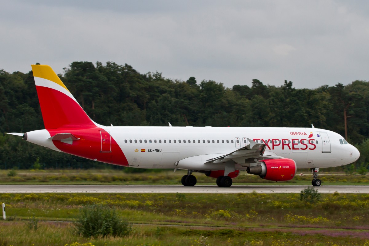 Iberia Express (I2), EC-MBU, Airbus, A 320-200, 15.09.2014, FRA-EDDF, Frankfurt, Germany