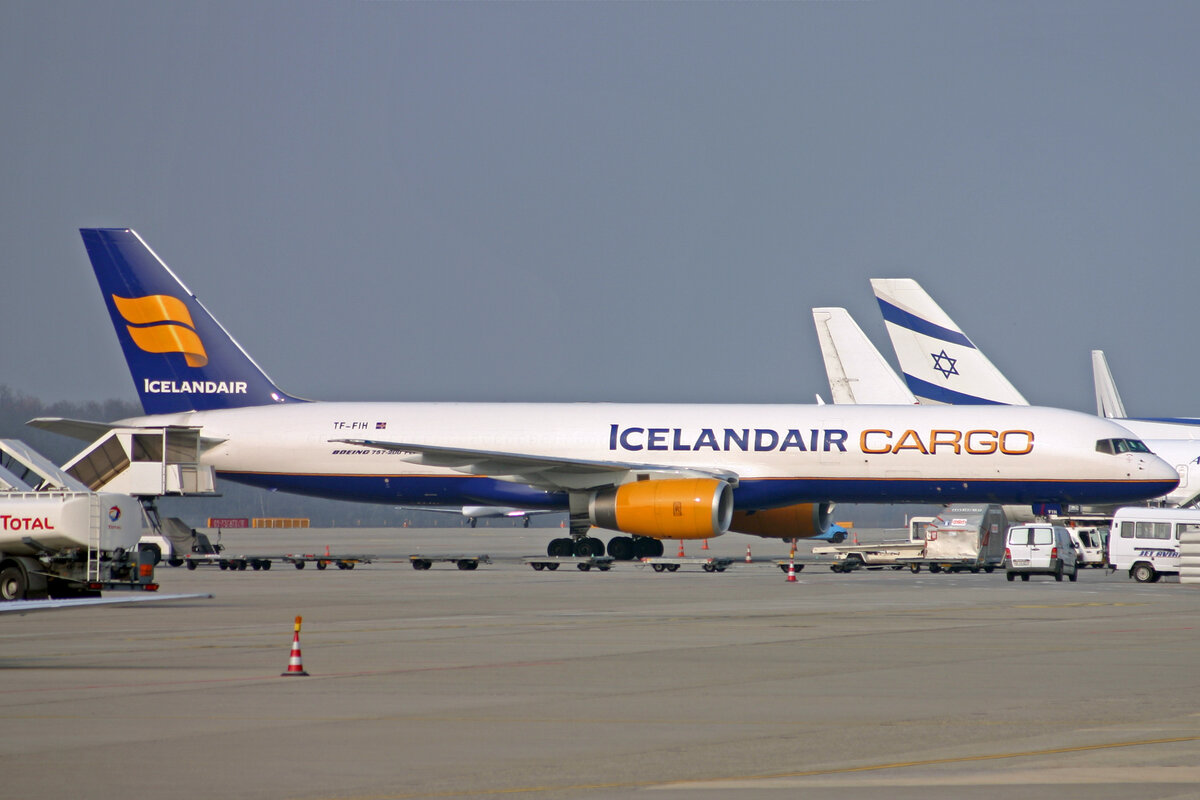 Icelandair Cargo, TF-FIH, Boeing B757-208PCF, msn: 24739/273, 16.März 2007, GVA Genève, Switzerland.