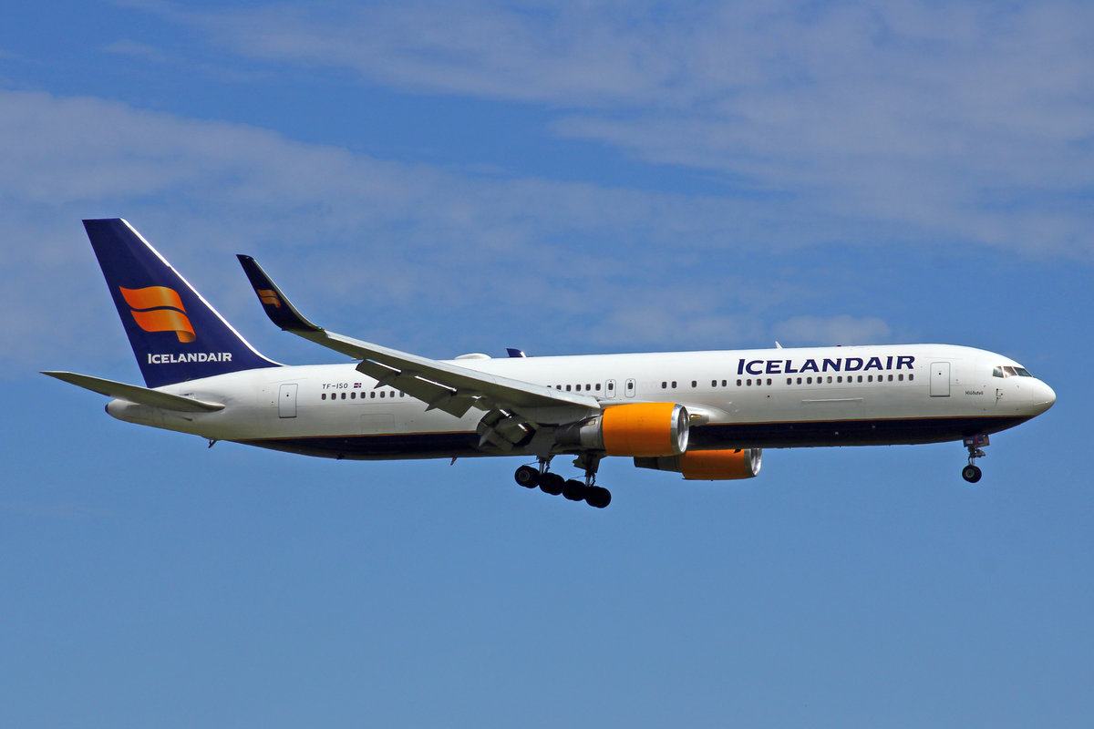Icelandair, TF-ISO, Boeing 767-319ER,  Hlöðufell , 29.Juli 2017, ZRH Zürich, Switzerland.