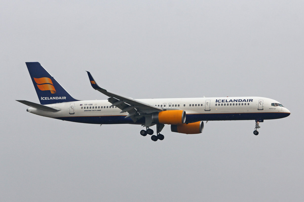 Icelandair, TF-ISR, Boeing 757-256, msn: 26248/863,  Ketildyngja , 21.Januar 2019, ZRH Zürich, Switzerland.