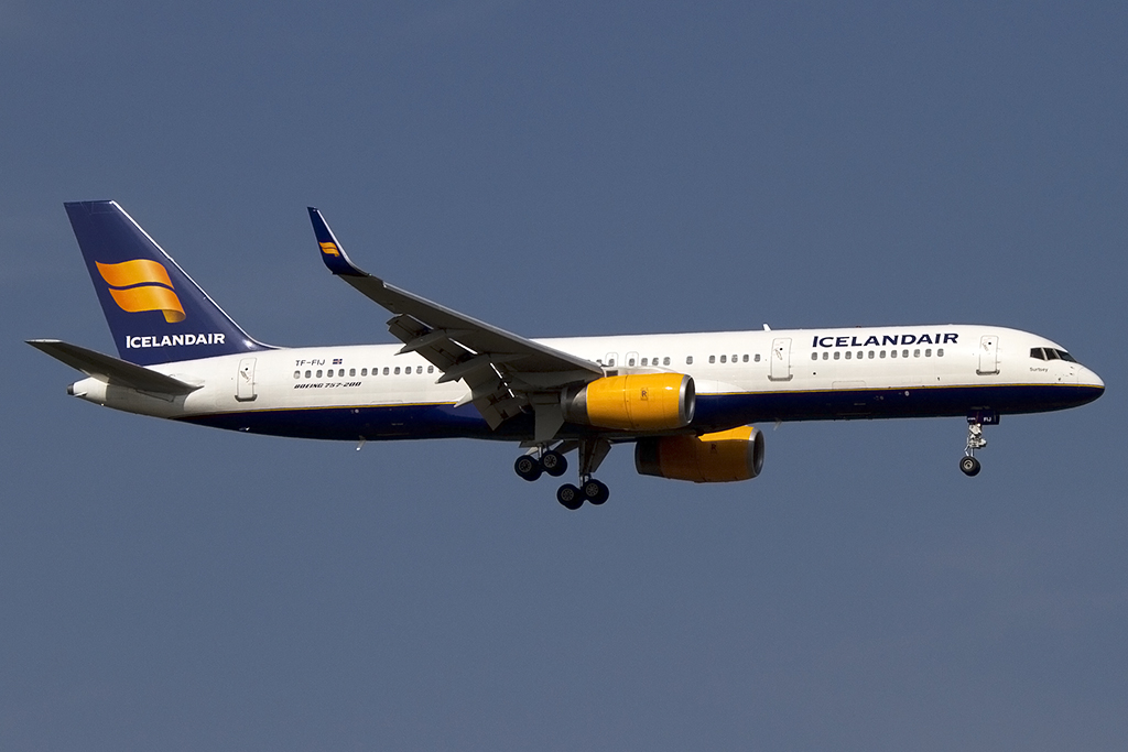 Icelandiair, TF-FIJ, Boeing, B757-208, 28.09.2013, FRA, Frankfurt, Germany 




