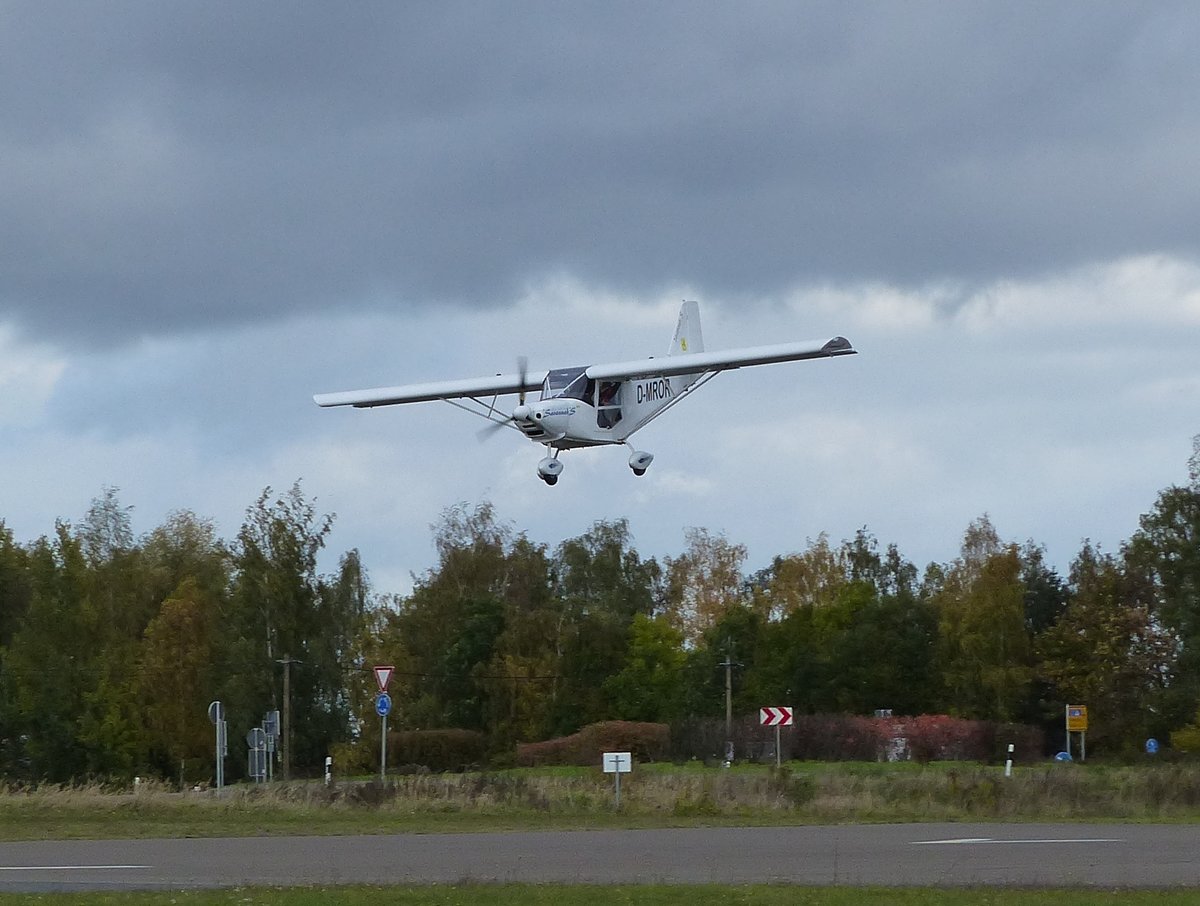 I.C.P. Savannah S, D-MROR, SKY MOTION TEAM, Flugplatz Gera (EDAJ), 29.10.2016