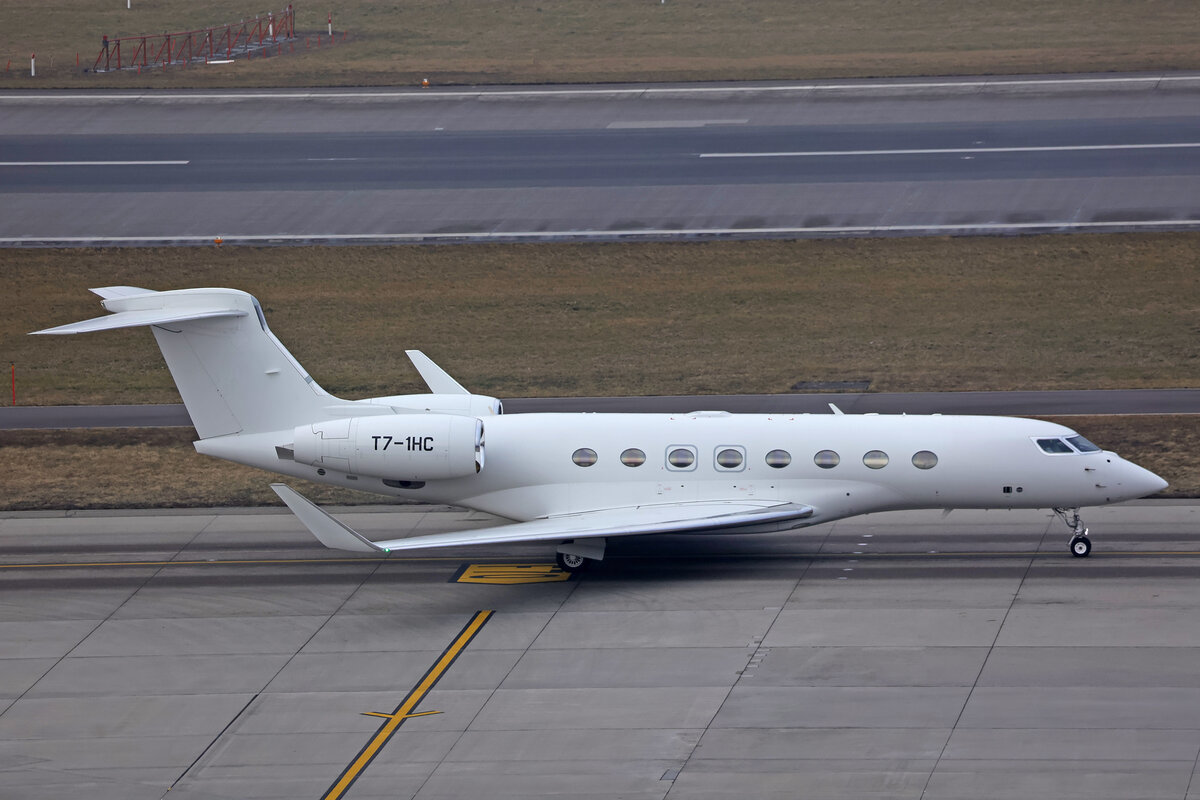 IHC Capital Holding LLC, T7-1HC, Gulfstream G650, msn: 6181, 23.Januar 2026, ZRH Zürich, Switzerland.