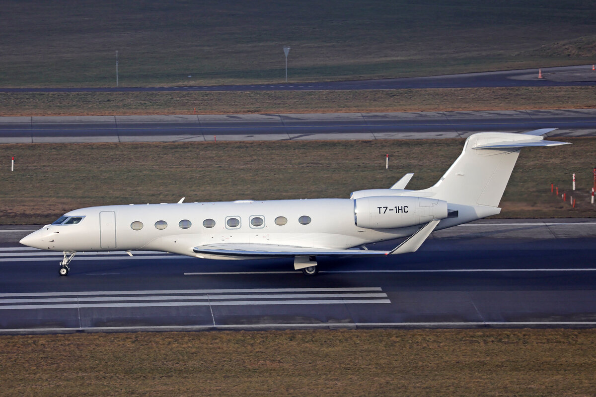 IHC Capital Holding LLC, T7-1HC, Gulfstream G650, msn: 6181, 23.Januar 2026, ZRH Zürich, Switzerland.