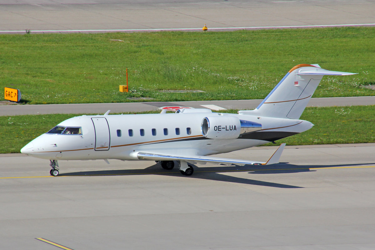 International Jet Management, OE-LUA, Bombardier Challenger 650, msn: 6139, 11.Juli 2020, ZRH Zürich, Switzerland.