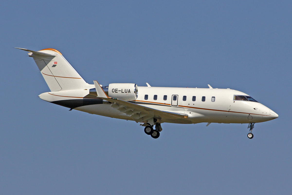 International Jet Management, OE-LUA, Bombardier Challenger 650, msn: 6139, 31.März 2021, ZRH Zürich, Switzerland.