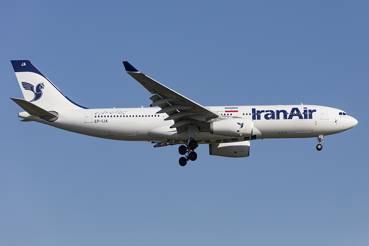 Iran Air, EP-IJA, Airbus, A330-243, 18.04.2018, FRA, Frankfurt, Germany 




