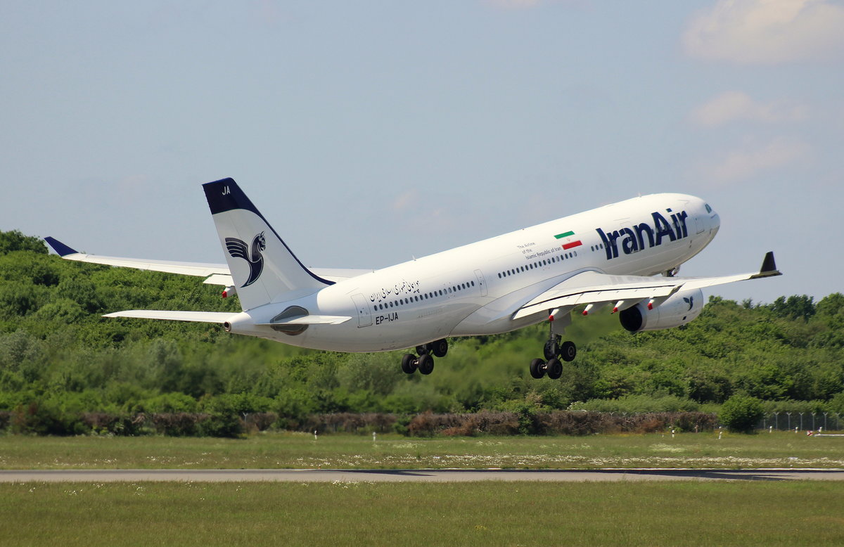 Iran Air, EP-IJA, MSN 1540, Airbus A 330-243E,28.05.2017, HAM-EDDH, Hamburg, Germany 