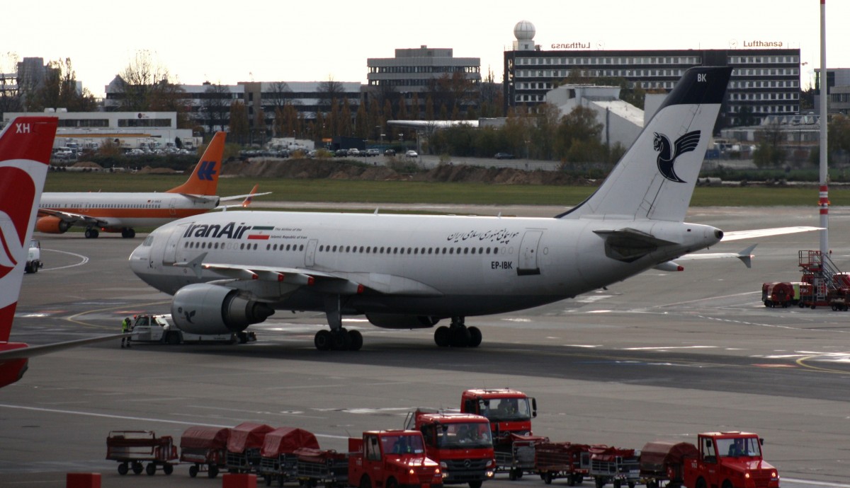 IranAir,EP-IBK,(c/n671),Airbus A310-304,10.11.2013,HAM-EDDH,Hamburg,Germany