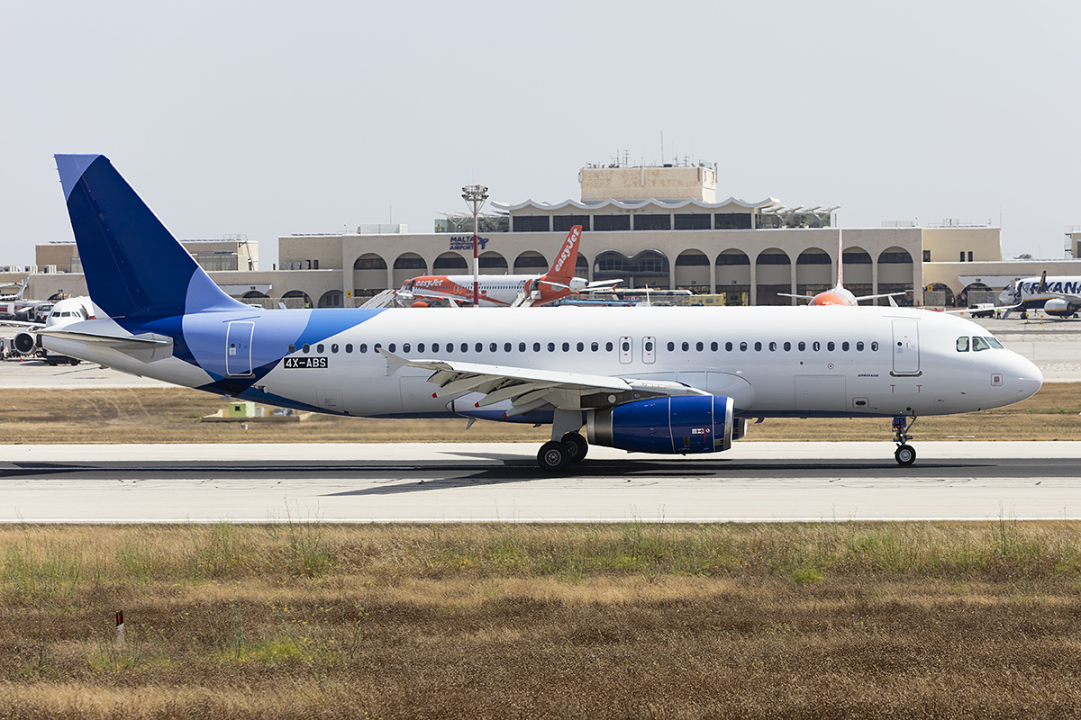 Israir, 4X-ABS, Airbus, A320-232, 03.06.2018, MLA, Malta, Malta 


