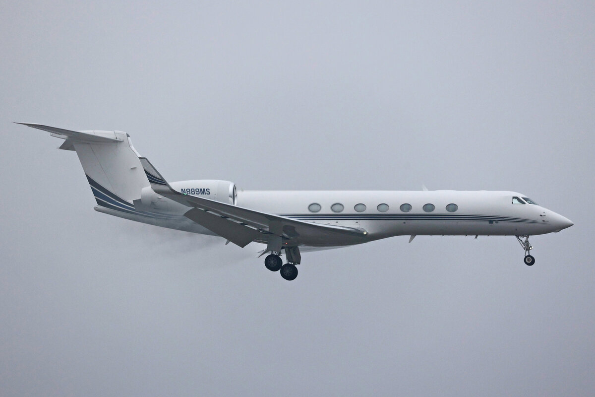  It All Began On La Costa, N889MS, Gulfstream G550, msn: 5190, 20.Januar 2025, ZRH Z�rich, Switzerland.