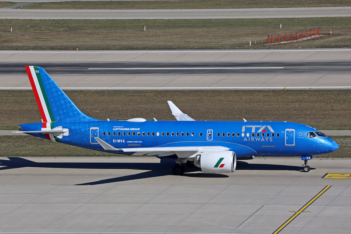ITA Airways , EI-MVA, Airbus A220-171, msn: 50074,  Kristian Ghedina , 26.September 2026, ZRH Z�rich, Switzerland.