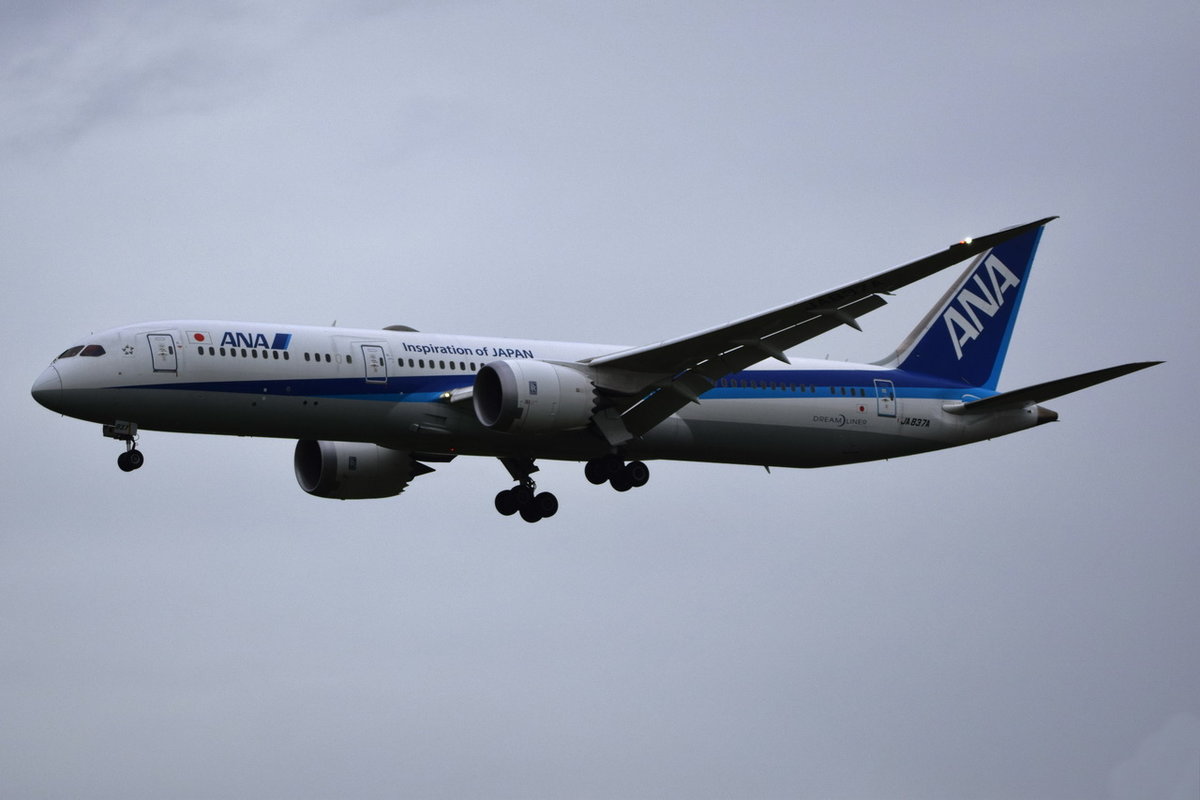 JA837A All Nippon Airways Boeing 787-9 Dreamliner   , MUC , 02.10.2017
