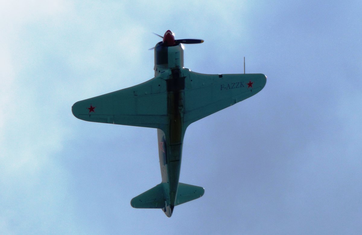 Jakowlew JAK 3, F-AZZY, über Gera (EDAJ) am 20.5.2017